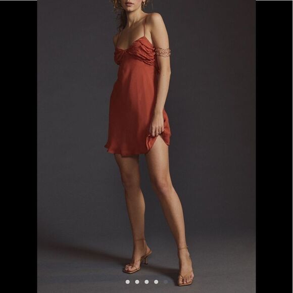 Twist-Front Slip Mini Dress
Anthropologie - Picture 4 of 5